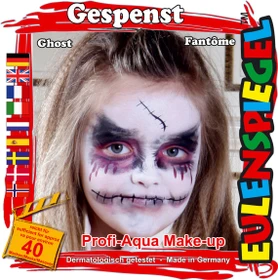 Eulenspiegel Gespenst Schmink-Palette