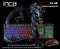 Inca Gaming Tastatur Maus Set mit Mauspad schwarz, USB, DE Vorschaubild