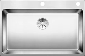 Blanco Andano 700-IF/A InFino Einbau Becken mittig mit Ablauffernbedienung edelstahl