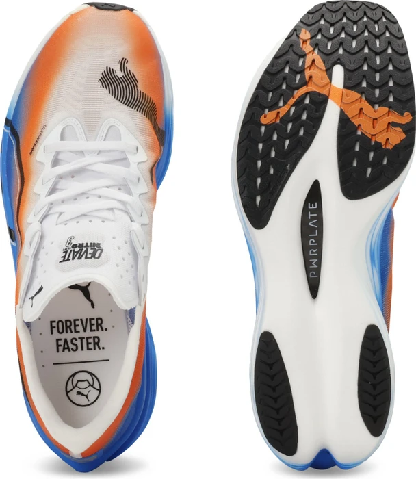 Puma Deviate Nitro Elite 3 Ekiden puma white/heat fire/puma black (Herren)
