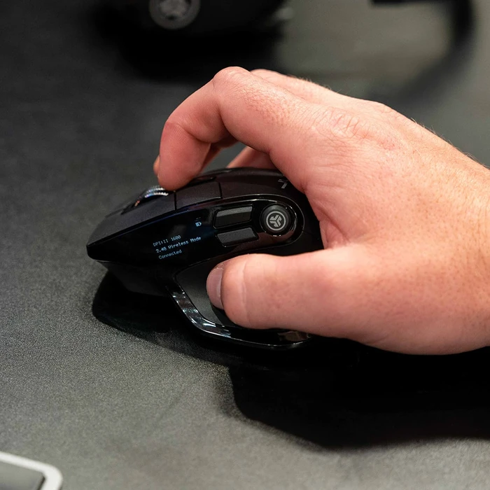 JLab Epic Wireless Mouse, schwarz, USB/Bluetooth
