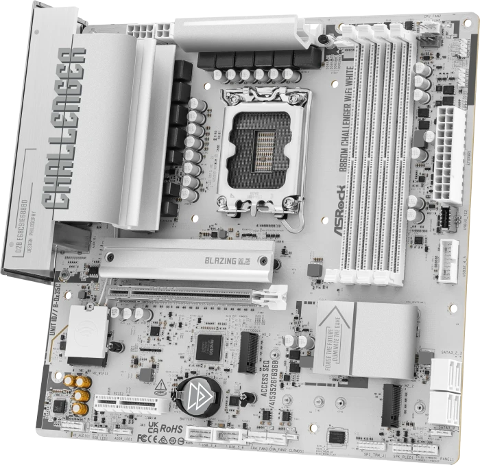 ASRock B860M Challenger WiFi White (Intel 1851)