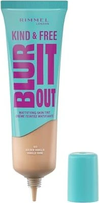 Rimmel Kind & Free Blur It Out Skin Tint 163 golden vanilla LSF20, 30ml
