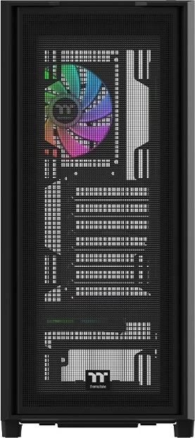 Thermaltake S380 TG ARGB Black, Glasfenster