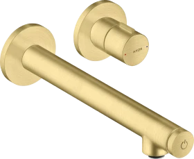 Hansgrohe Axor Uno Unterputz für Wandmontage Select mit Auslauf 221mm brushed brass