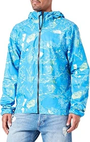 The North Face Higher Laufjacke super sonic blue/valley/floor print (Herren)