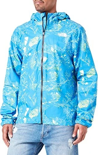 The North Face Higher Laufjacke super sonic blue/valley/floor print (Herren)