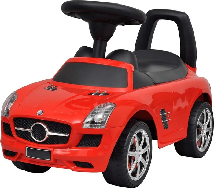 vidaXL Rutschauto Mercedes-Benz rot