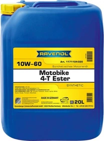 Ravenol Motobike 4-T Ester SAE 10W-60 20l