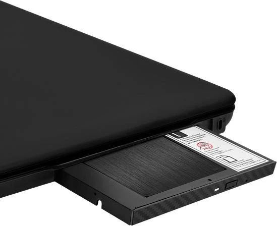 SilverStone externes 5.25" Gehäuse Ultraslim für optische Laufwerke oder SSD, USB 2.0