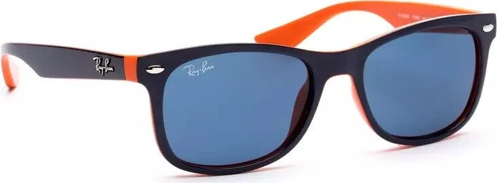 Ray-Ban RB9052S New Wayfarer Junior 48mm blau-orange/blau (Junior)