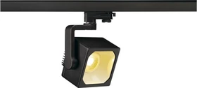 SLV 3Ph Euro Cube Schienensystem LED Spot 28.5W schwarz, 1 Stück