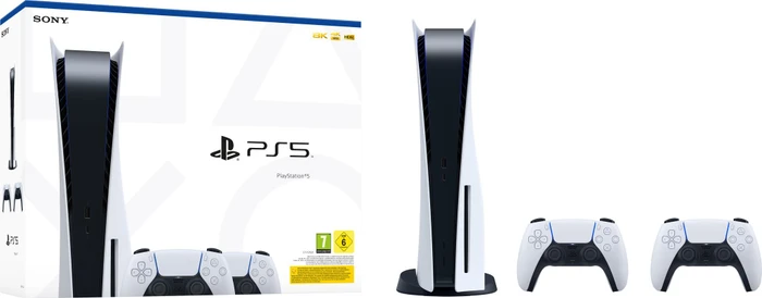 Sony PlayStation 5 - 825GB inkl. 2 Controller weiß