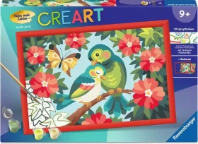 Ravensburger Malen nach Zahlen CreArt Bunte Vögel