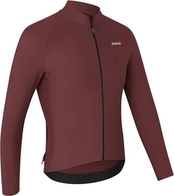 GripGrab Pacr Thermal Trikot langarm dark red (Herren)