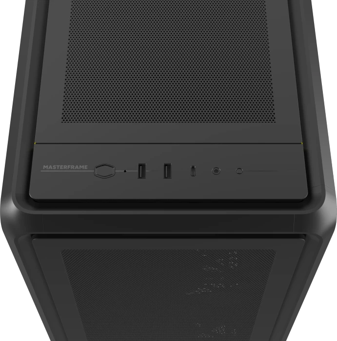 Cooler Master MasterFrame 600 Mesh, schwarz, Glasfenster