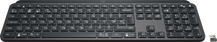Logitech MX Keys for Business, Logi Bolt, schwarz, USB/Bluetooth, UK