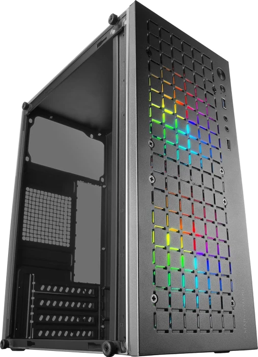 Mars Gaming MC-CORE Black, Glasfenster