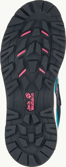 Jack Wolfskin Villi Hiker Texapore Low dark sea (Junior)