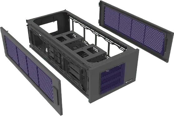 Thermaltake AX100 Black, schwarz, Pedestal Erweiterung für AX700