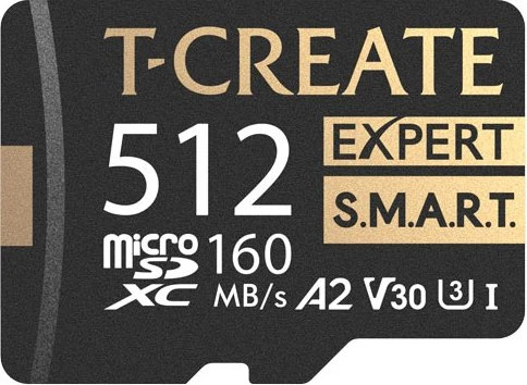 TeamGroup T-CREATE EXPERT S.M.A.R.T., microSD UHS-I U3, A2, V30