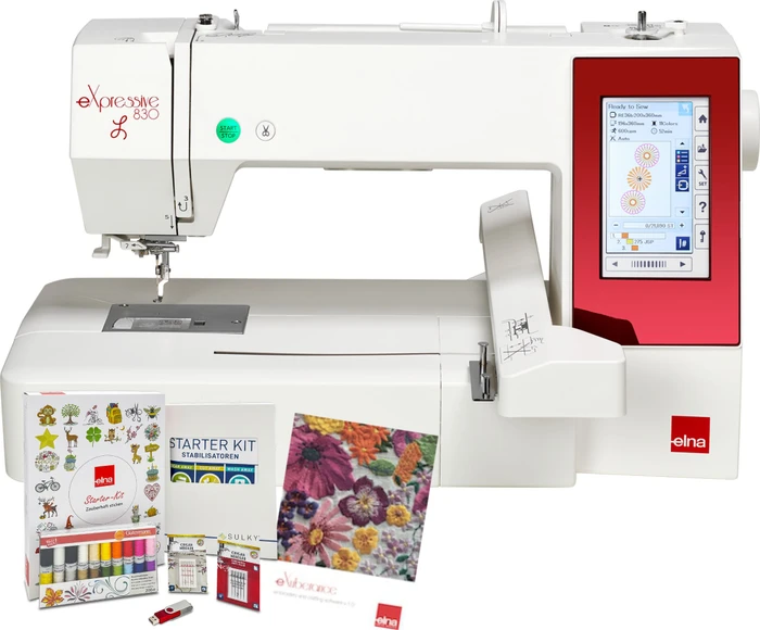 Elna eXpressive 830 Stickmaschine