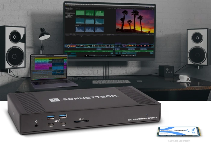 Sonnet Echo 20 Thunderbolt 4 SuperDock, Thunderbolt 4 [Buchse]