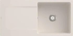 Villeroy & Boch Siluet Flat 980x490mm Einbau Becken reversibel crema