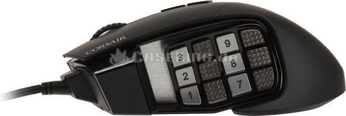 Corsair Scimitar Pro RGB Optical MOBA/MMO Gaming Mouse schwarz, USB