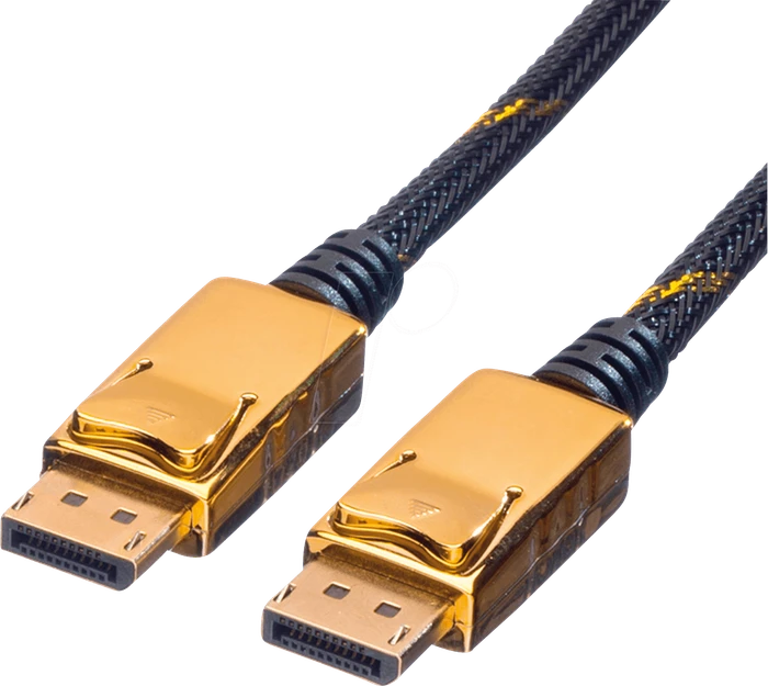 Roline / Secomp Gold DisplayPort 1.1 Kabel schwarz, 3m