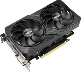 ASUS Dual GeForce RTX 2060 Mini, DUAL-RTX2060-6G-MINI, 6GB GDDR6, DVI, HDMI, DP