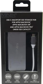 Minix NEO-S2 Neo Storage 240GB Space Grey, USB-C 3.0 [Stecker] (NEO-S2GR)