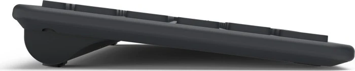 Hama WK-300 Funktastatur, schwarz, USB/Bluetooth, DE