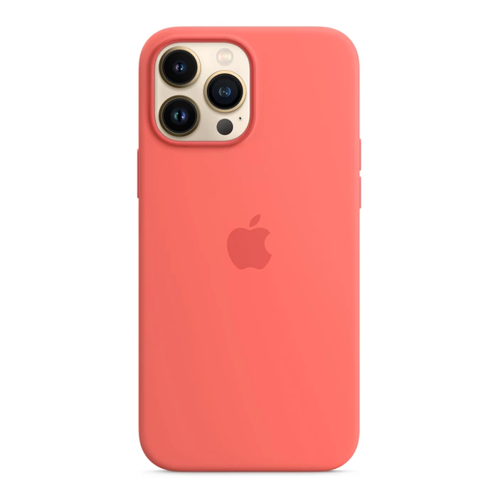 Apple Silikon Case mit MagSafe für iPhone 13 Pro Max pink pomelo