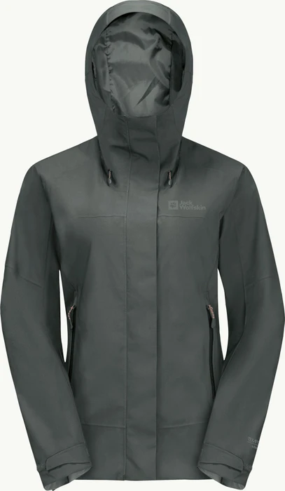 Jack Wolfskin Kammweg 2L Funktionsjacke slate green (Damen)