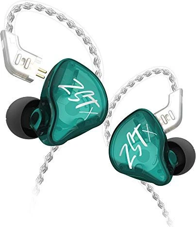 KZ ZST X ohne Mikrofon cyan