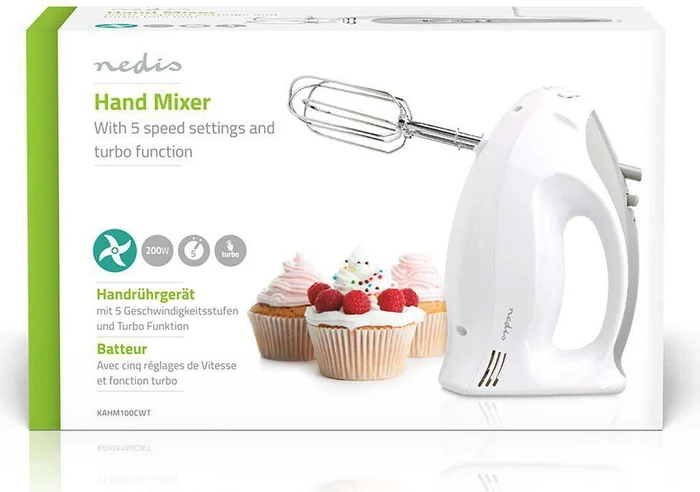 Nedis KAHM100CWT Handmixer