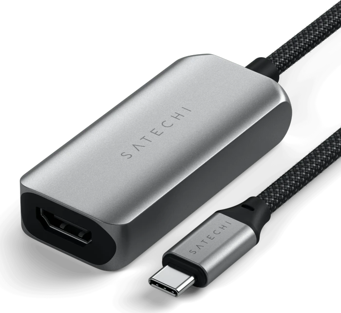 Satechi USB-C auf HDMI 2.1 8K Adapter, space gray