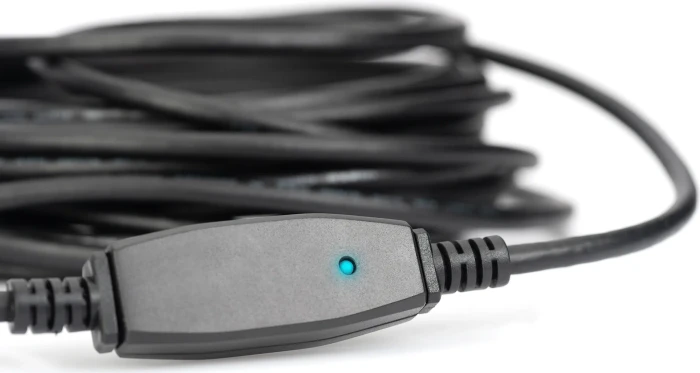 Digitus USB 3.0 aktives Verlängerungskabel, USB-A [Stecker] auf USB-A [Buchse], 20m schwarz