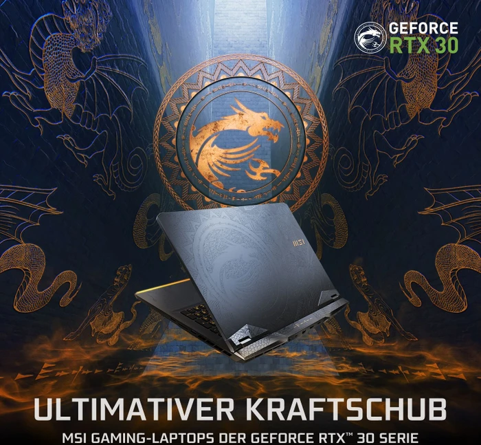 MSI GE76 Dragon Tiamat 10UH-470, Core i9-10980HK, 32GB RAM, 2TB SSD, GeForce RTX 3080, DE