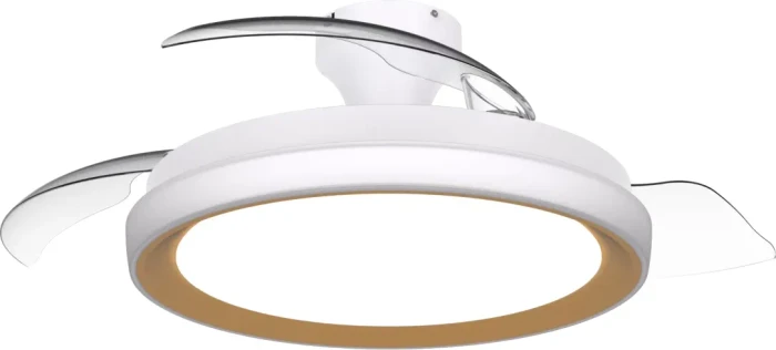 Philips Bliss CCT Deckenventilator gold/weiß