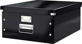 Leitz Click & Store WOW Aufbewahrungsbox groß, schwarz