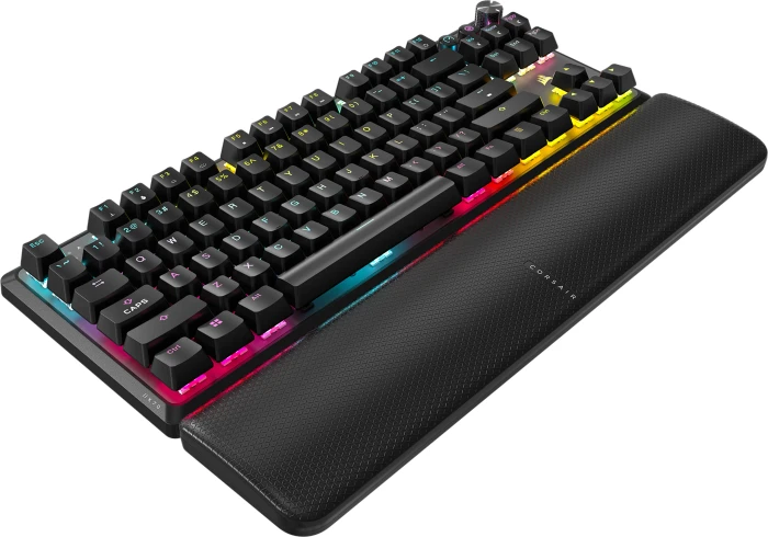 Corsair Gaming K70 CORE TKL WIRELESS RGB, schwarz, MLX RED V2, USB/Bluetooth, US
