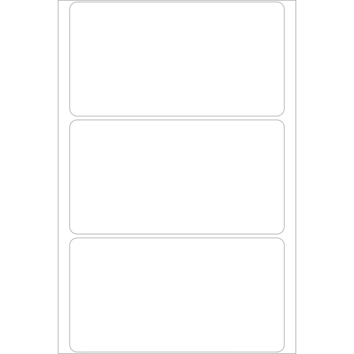 Herma Vielzwecketiketten, 52x100mm, weiß, 32 Blatt (96 Etiketten)