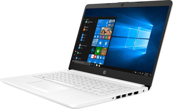 HP Laptop 14-dk0910ng, Snowflake White/Snow White, Ryzen 5 3500U, 8GB RAM, 256GB SSD, DE