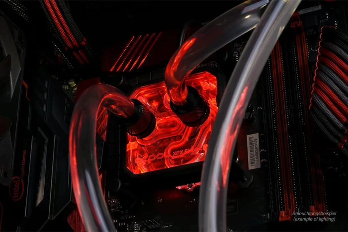 Alphacool Aurora XPX RGB Frame schwarz