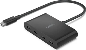 Belkin Connect USB-C-/4-Port-USB-C-Hub, USB-C 3.1 [Stecker] (AVC018btBK)
