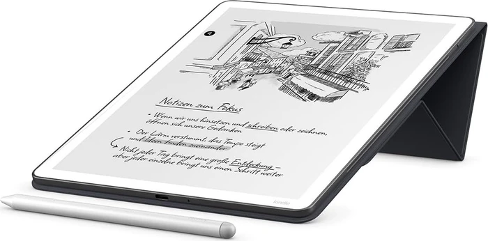 Amazon Folio Schutzhülle für Kindle Scribe, PU, graphit