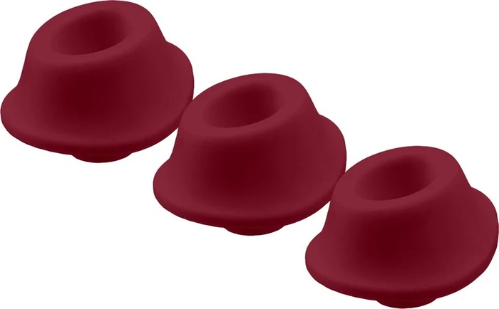 Womanizer Premium 2/Classic 2 Ersatzkappe M rot, 3 Stück