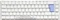Ducky One 3 SF PBT, LEDs RGB, Pure White, MX RGB BLUE, USB, DE Vorschaubild